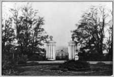 Hajworon, pałac, brama wjazdowa