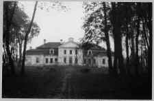 Hanuta, pałac Ogińskich, widok od frontu