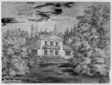 Hieronim&oacute;w, oficyna, rys. Napoleon Orda, 1868 r.