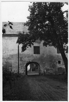 Holszany, fragment zabudowań zamkowych