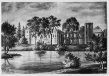 Holszany, zamek, widok og&oacute;lny wg Napoleona Ordy