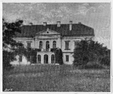 Hołonety, pałac pd frontu