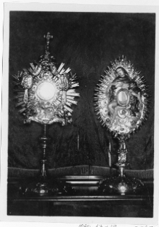 Łuck, katedra Świętych Apostoł&oacute;w Piotra i Pawła, monstrancje