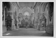 Łuck, sob&oacute;r Świętej Tr&oacute;jcy, dawny kości&oacute;ł Krzyża Świętego bernardyn&oacute;w, ołtarz gł&oacute;wny