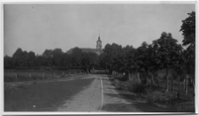 Ołyka, widok na pałac Radziwiłł&oacute;w