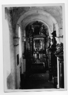 Ołyka, kolegiata Św. Tr&oacute;jcy, wnętrze