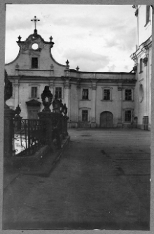 Poczaj&oacute;w, Ławra Poczajowska, widok miasta z dzwonnicy