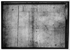 Sambor, plany architektoniczne nieistniejącego kościoła jezuit&oacute;w