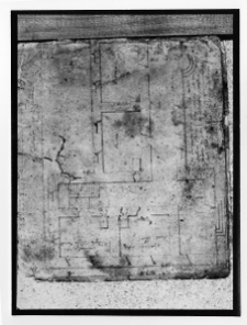 Sambor, plany architektoniczne nieistniejącego kościoła jezuit&oacute;w