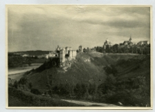 Skała, widok ruin zamku Lanckorońskich