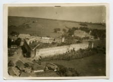 Stare Sioło, widok lotniczy zamku Potockich