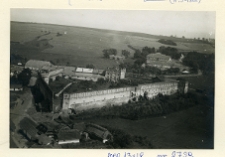 Stare Sioło, widok lotniczy zamku Potockich