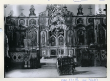 Suchowce, cerkiew, ikonostas