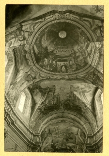 Tarnopol, kości&oacute;ł dominikan&oacute;w, widok kopuły