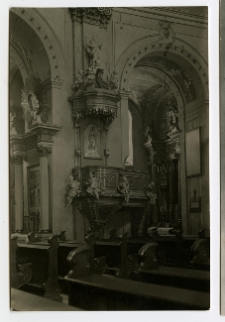 Tarnopol, kości&oacute;ł dominikan&oacute;w, ambona