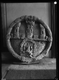 Lw&oacute;w, herb miasta w Ossolineum