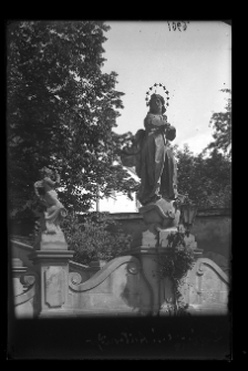 Lw&oacute;w, kości&oacute;ł św. Antoniego, rzeźba św. Antoniego Padewskiego