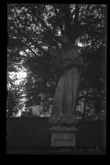 Lw&oacute;w, kości&oacute;ł św. Antoniego, rzeźba św. Antoniego Padewskiego