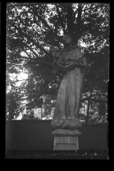 Lw&oacute;w, kości&oacute;ł św. Antoniego, rzeźba św. Antoniego Padewskiego