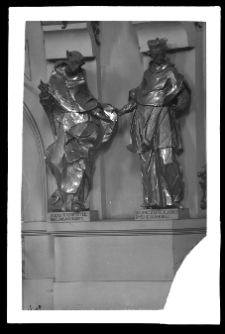 Lw&oacute;w, kości&oacute;ł Dominikan&oacute;w, dekoracja rzeźbiarska we wnętrzu