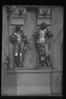 Lw&oacute;w, kości&oacute;ł Dominikan&oacute;w, dekoracja rzeźbiarska we wnętrzu