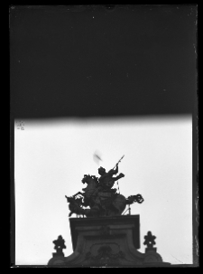 Lw&oacute;w, archikatedralny sob&oacute;r św. Jura, rzeźba św. Jura