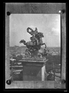 Lw&oacute;w, archikatedralny sob&oacute;r św. Jura, rzeźba św. Jura