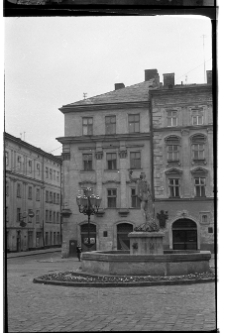 Lw&oacute;w, rynek, fontanna
