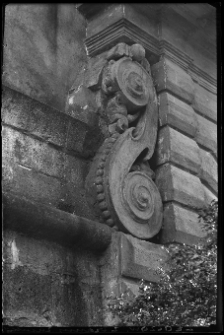 Złocz&oacute;w, zamek, detal architektoniczny