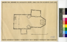 Korczew, kości&oacute;ł św. Katarzyny, rzut