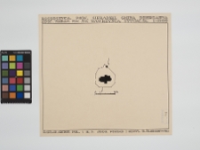 Rossoszyca, kości&oacute;ł św. Wawrzyńca, plan sytuacyjny