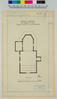 Biała G&oacute;ra, kości&oacute;ł św. Stanisława Biskupa, rzut