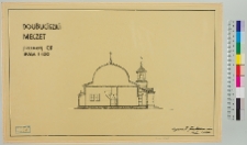 Daubuciszki, meczet, przekr&oacute;j