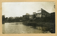 Gr&oacute;dek Jagielloński, widok na miasto z Wielką Synagogą