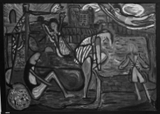 Rosenstein, Erna, Pływalnia, olej, 1946