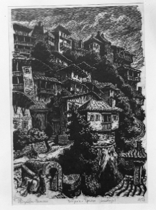Hiszpanska, Maria, Tyrnowo, 1954, drzeworyt