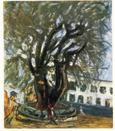 Soutine, Chaim, Drzewo w Vence, 1929, olej