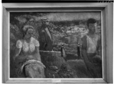 Lebenstein, Jan, W parku, 1954, olej