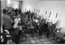 Lebenstein, Jan, Spotkanie z Herlingiem Grudzińskim, fotografia