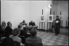 Lebenstein, Jan, Spotkanie z Herlingiem Grudzińskim, fotografia