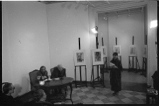 Lebenstein, Jan, Spotkanie z Herlingiem Grudzińskim, fotografia