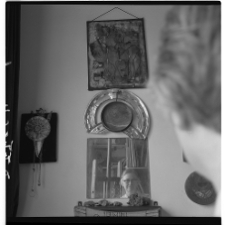 Rosenstein, Erna, artystka w pracowni, fotografia