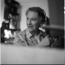 Rosenstein, Erna, artystka w pracowni, fotografia