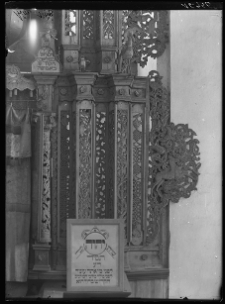 Druja, synagoga, Aron ha-kodesz.