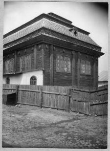 Końskie, synagoga, widok od południowego wschodu.