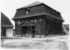 Kórnik, synagoga, widok ogólny.