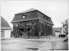 Kórnik, synagoga, widok od południowego zachodu.