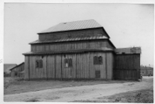 Nowe Miasto, synagoga, elewacja boczna.