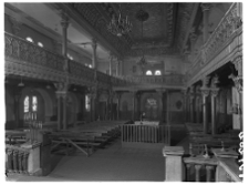 Kraków, synagoga Tempel, wnętrze, bima.