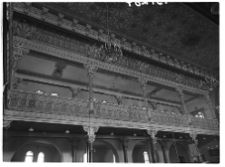 Kraków, synagoga Tempel, wnętrze, galeria dla kobiet.